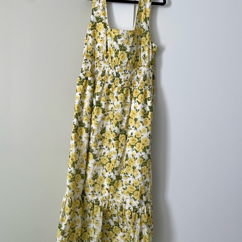 J CREW LIBERTY MIDI DRESS